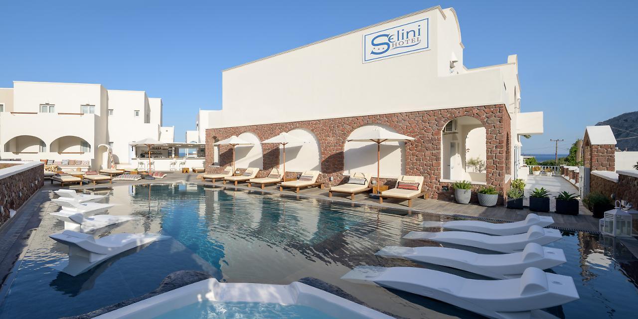 Selini Ηotel (Adults Only) Kamari  Ngoại thất bức ảnh