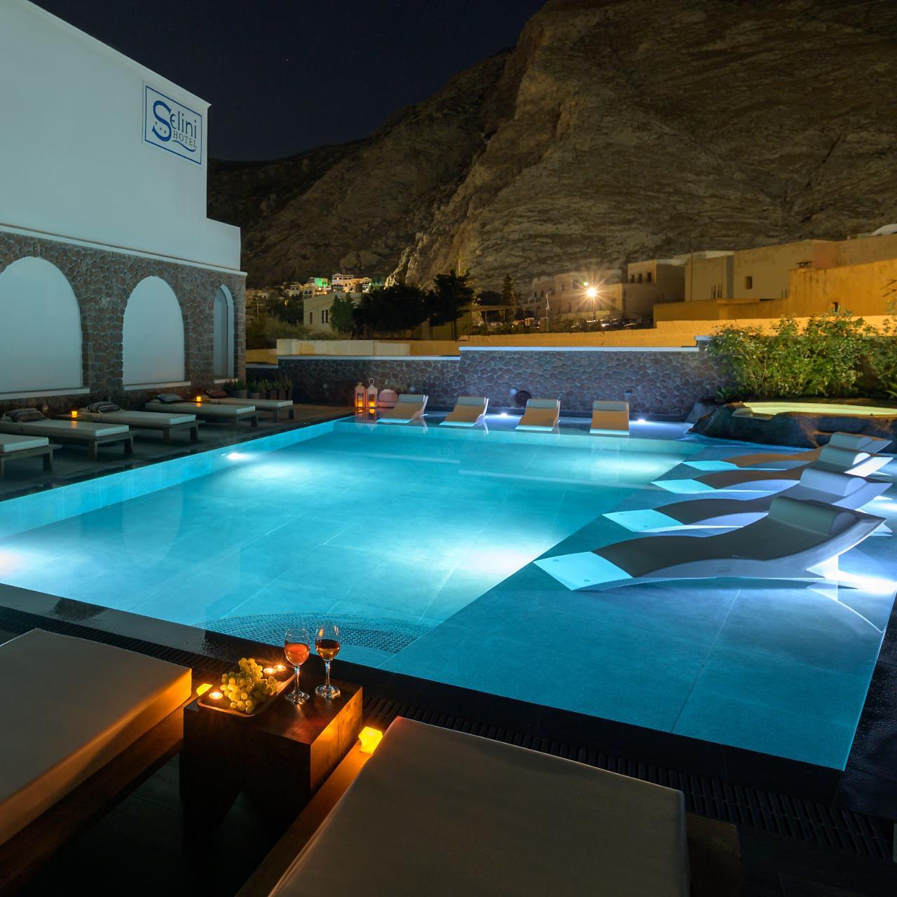 Selini Ηotel (Adults Only) Kamari  Ngoại thất bức ảnh