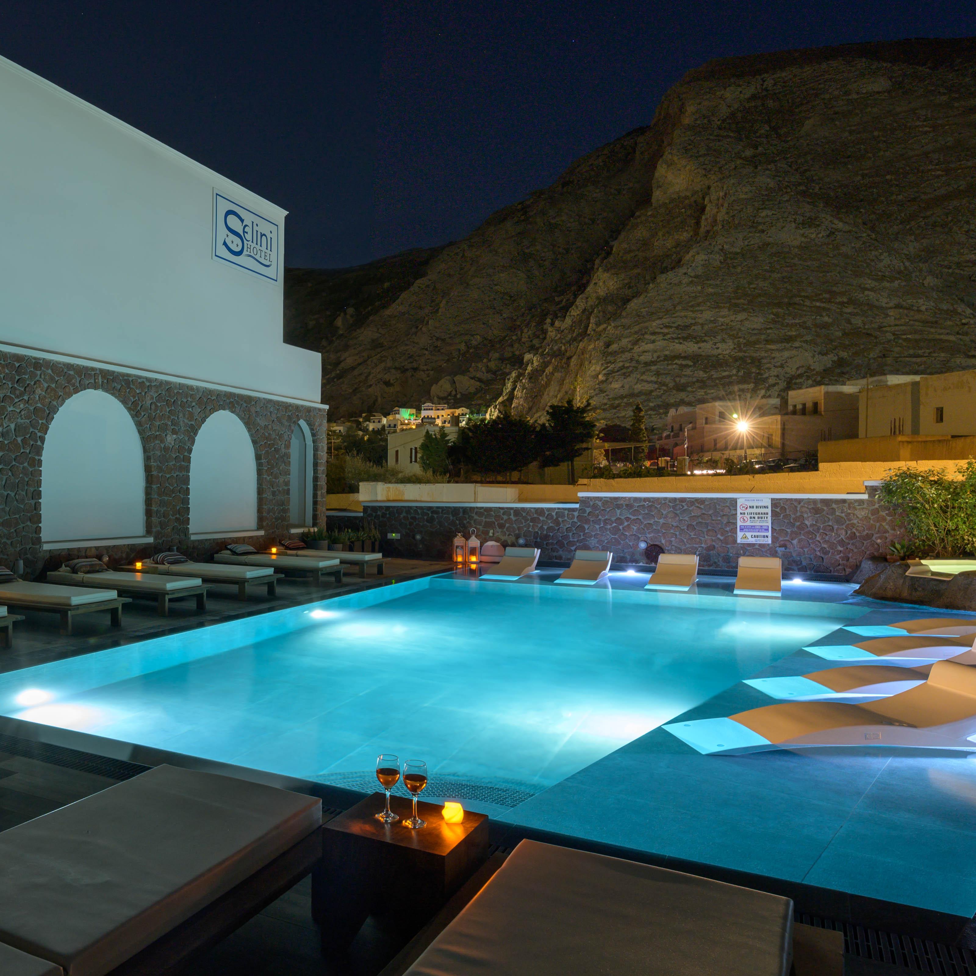 Selini Ηotel (Adults Only) Kamari  Ngoại thất bức ảnh