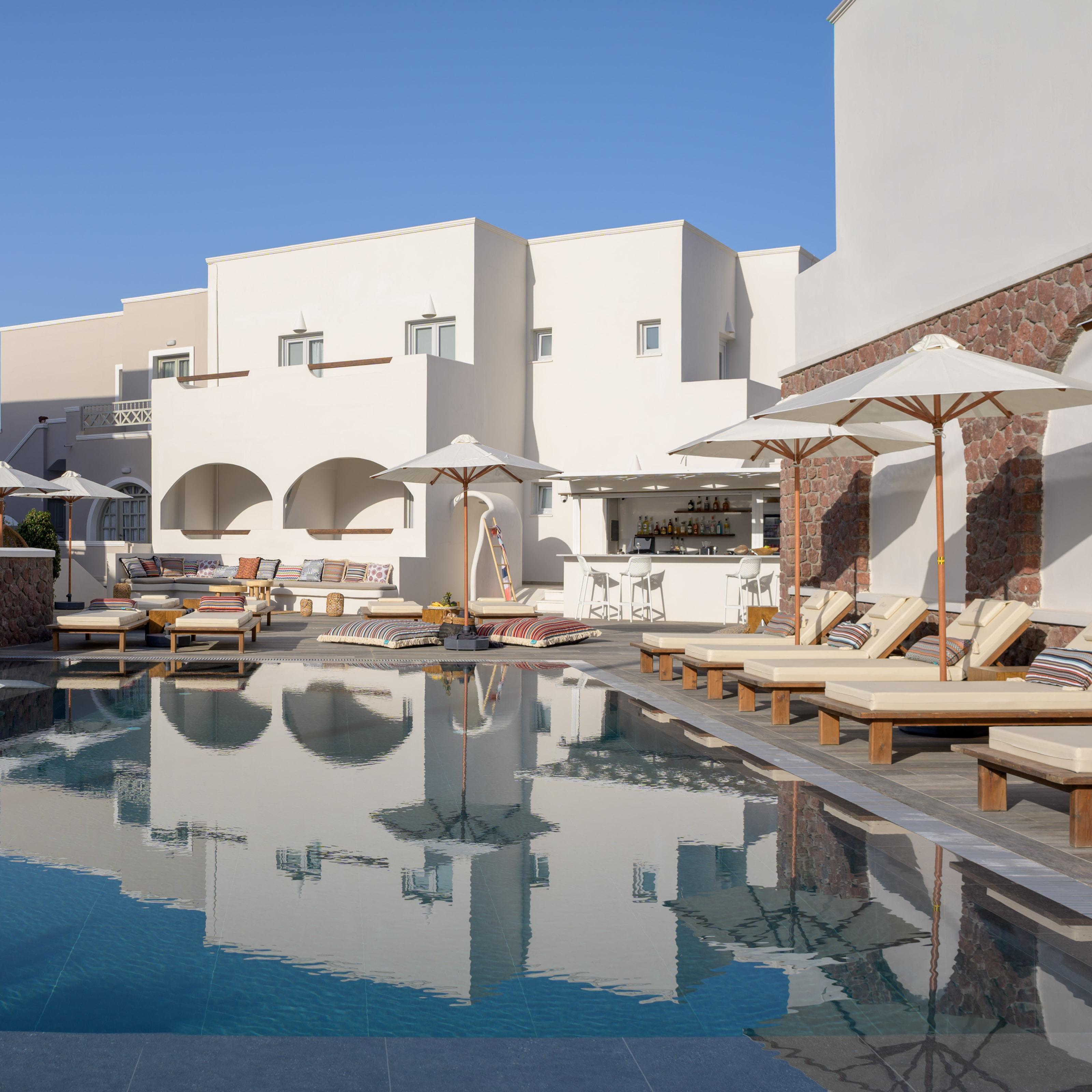 Selini Ηotel (Adults Only) Kamari  Ngoại thất bức ảnh
