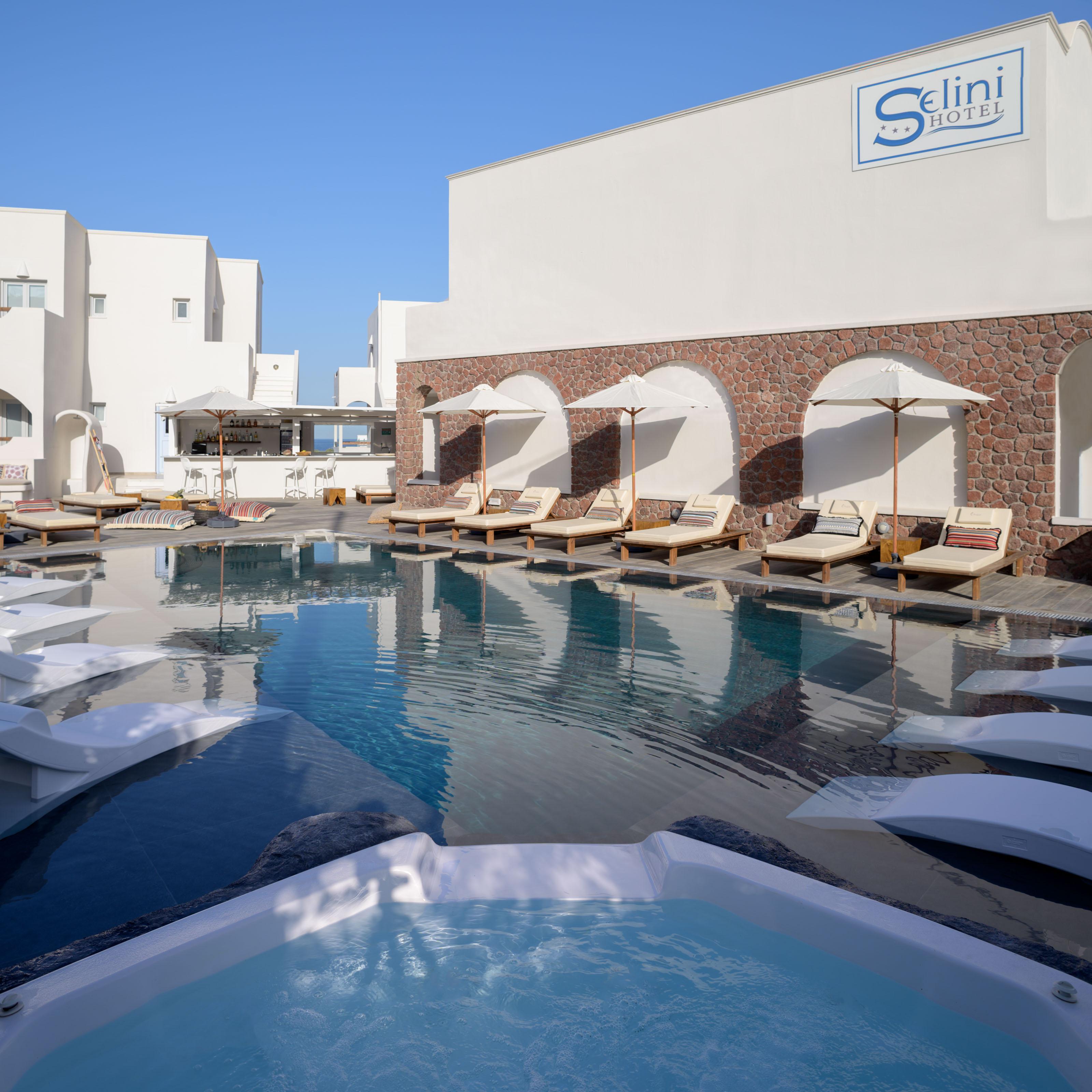 Selini Ηotel (Adults Only) Kamari  Ngoại thất bức ảnh