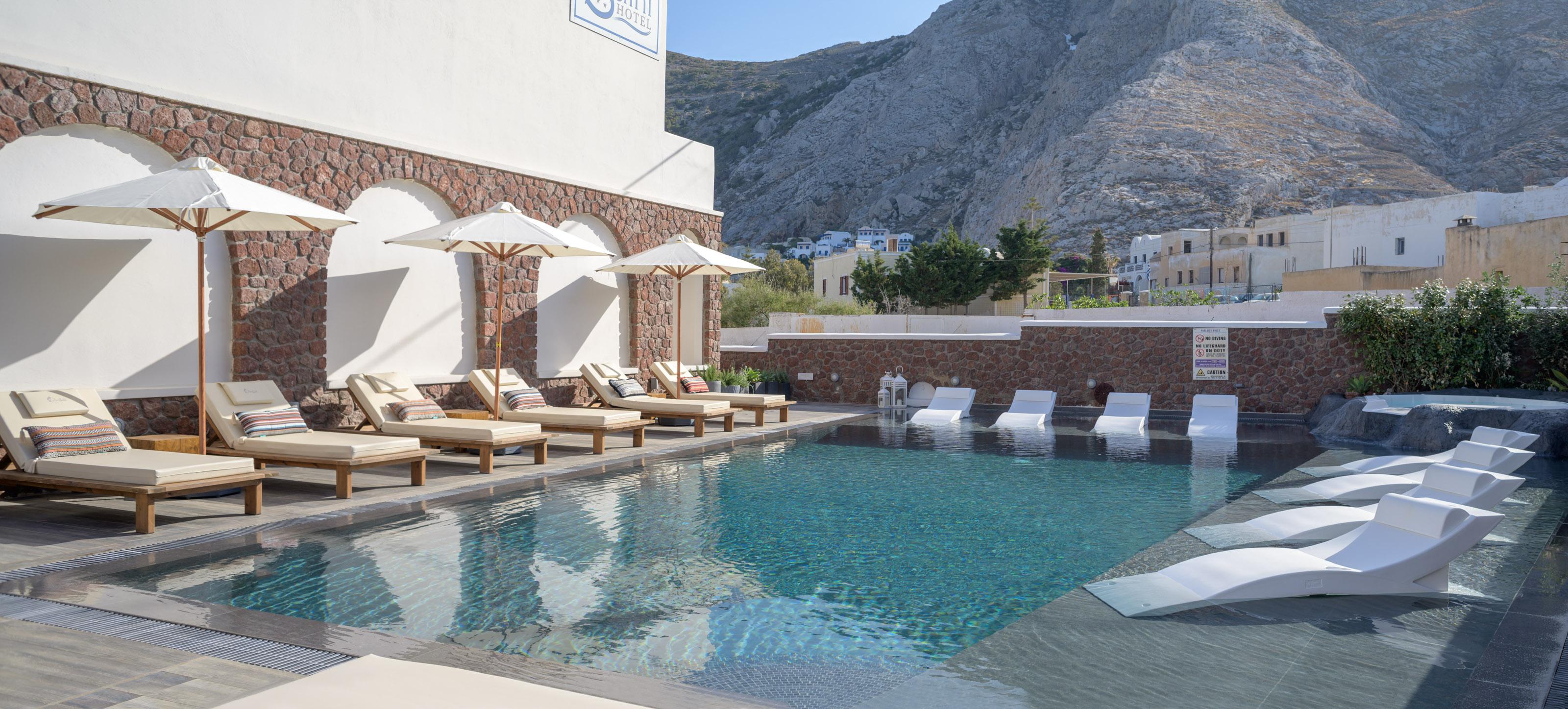 Selini Ηotel (Adults Only) Kamari  Ngoại thất bức ảnh